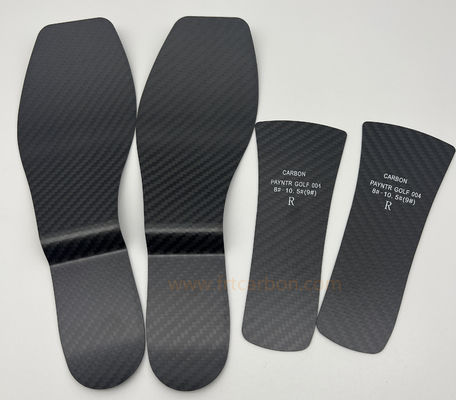 Calçado de Fibra de Carbono Personalizado 3k Twill Placa de Fibra de Carbono Matte 1.0mm 0.8mm