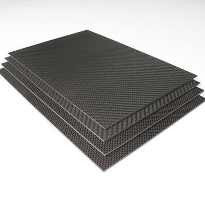 Folhas de tecido de fibra de carbono 3k Placa para carros Paredes do porão 2mm 2.5mm 3mm