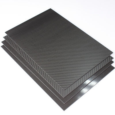 Folhas de fibra de carbono de 4 mm para carros de corrida rc 0,5 mm placa de cfrp 200x300 mm