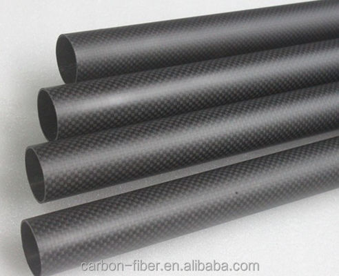 Fabricantes de tubos de fibra de carbono 1000mm 2000mm CFRP pólo de alta resistência pólo de fibra de carbono