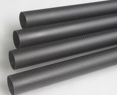 2m 20mm 3k tubo de fibra de carbono fibra de carbono estrutura de bicicleta tubo de carbono Weipi barco remos manobra poste