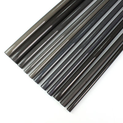 4 polegadas 5 polegadas 6 polegadas tubo de fibra de carbono cauda Boom braço de carbono brilhante acabamento fosco para modelo Rc