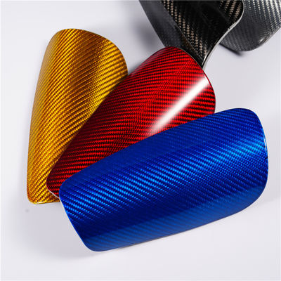 Futebol Shin Guard Holder Fibra de Carbono 3K Twill Proteção Básica Shin