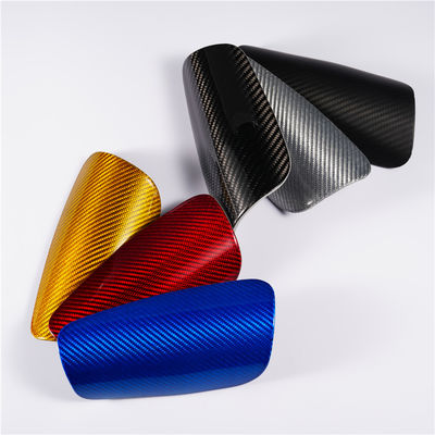 Futebol Shin Guard Holder Fibra de Carbono 3K Twill Proteção Básica Shin