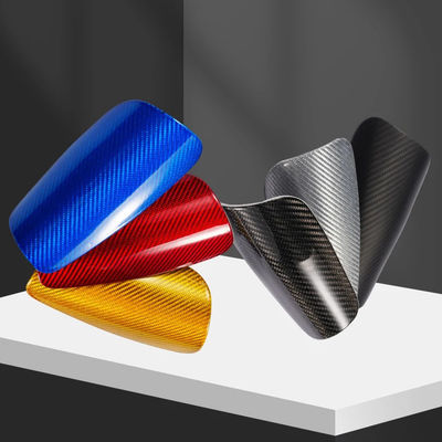Fibra de carbono Twill Matt Adulto Futebol Futebol Guarda de calça Manga pequena Amarelo/Negro OME