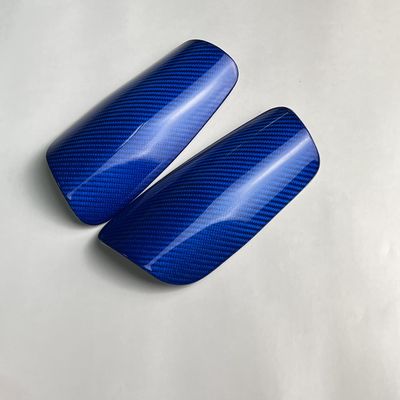 Carbono Fibra Futebol Proteção de perna Brace Suporte Calf Pads Compressão Futebol Shin Sponge Brace