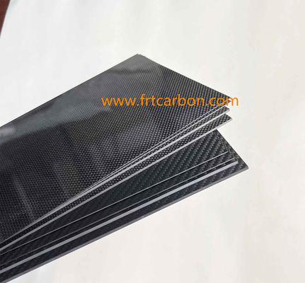 Tecido de folha de fibra de carbono forjado a alta temperatura 2,0 mm 5,0 mm