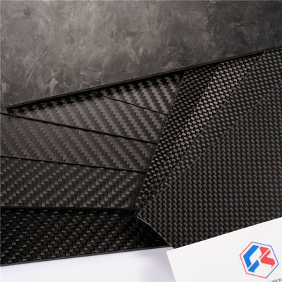 Folha fina de fibra sólida de carbono azul preto 6,0 mm 8,0 mm 10,0 mm