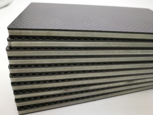 Folhas de tecido de fibra de carbono 3k Placa para carros Paredes do porão 2mm 2.5mm 3mm