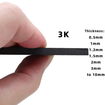 3 mm 4 mm 5 mm 6 mm 10 mm Folha de fibra de carbono Painel laminado