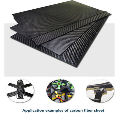 4x8 3k painel de fibra de carbono painel de folha 2mm 3mm 4mm 5mm