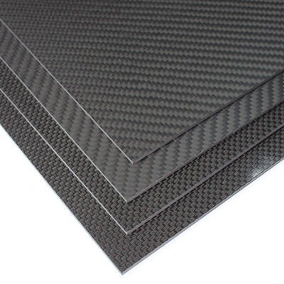 Folhas de fibra de carbono de 4 mm para carros de corrida rc 0,5 mm placa de cfrp 200x300 mm