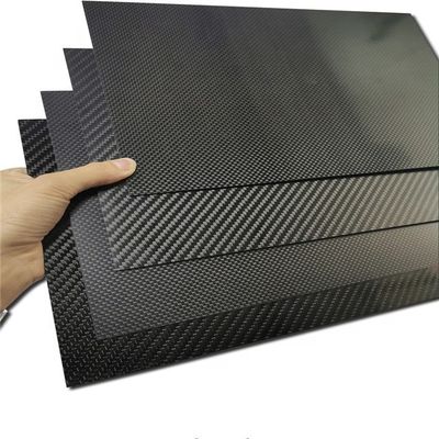 Folhas laminadas de fibras de carbono forjadas 10 mm 15 mm