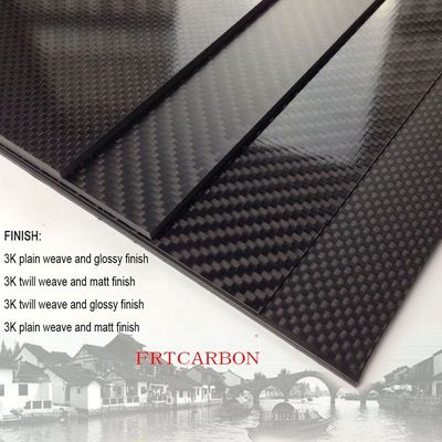 chapa de fibra de carbono de alta qualidade 1mm 1,5mm 2,5mm 3mm chapas laminadas de fibra de carbono fabricantes para promoção