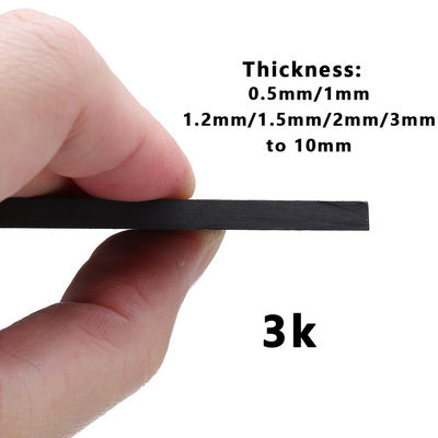Serviço de corte de chapa de fibra de carbono Cnc de fibra de carbono para carro Rc
