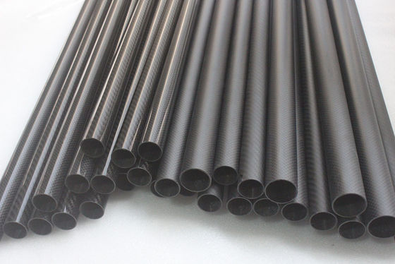 Tubos telescópicos de fibra de carbono Tubos de fibra de carbono de alta resistência Tubos de pólo Frt