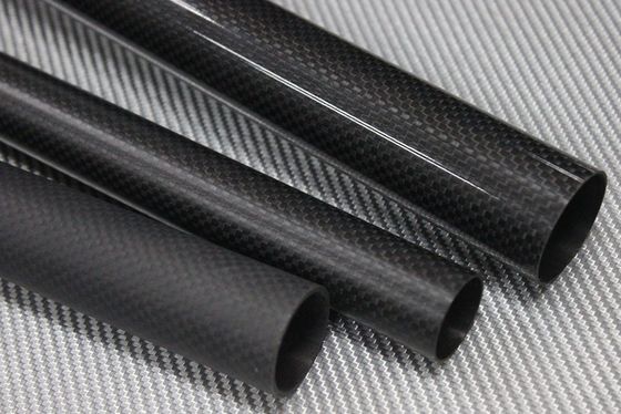 Tubo de fibra de carbono 10mm 12mm 15mm 18mm 22mm 30mm 40mm 50mm