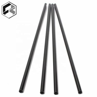 Tubo de fibra de carbono 10mm 12mm 15mm 18mm 22mm 30mm 40mm 50mm