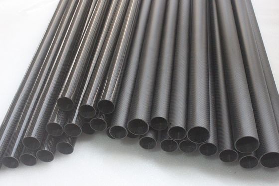 Tubo de fibra de carbono 10mm 12mm 15mm 18mm 22mm 30mm 40mm 50mm