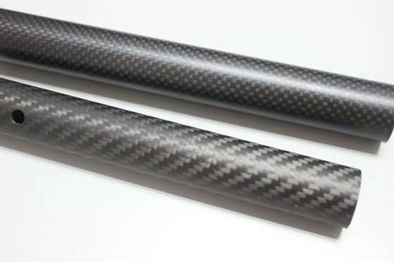 4 polegadas 5 polegadas 6 polegadas tubo de fibra de carbono cauda Boom braço de carbono brilhante acabamento fosco para modelo Rc