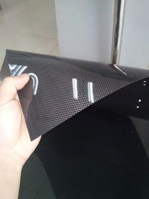Folha de revestimento de fibra de carbono flexível 3K 1K 1.5K 0,25mm 0,3mm