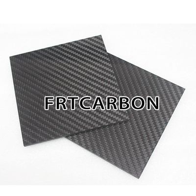 Folha composta reforçada com fibra de carbono 3K de 200*300mm Twill Brilhante para motores de Quadcopter RC