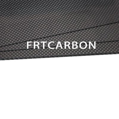 500mm X500mm Matte Plain 3K Carbon Fiber Plate Panel Sheet para Quad Frame