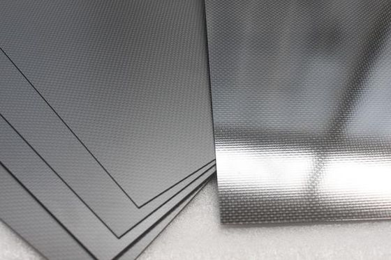 400 mm X 500 mm Grande produção 3K Plain Glossy Carbon Fiber Panel