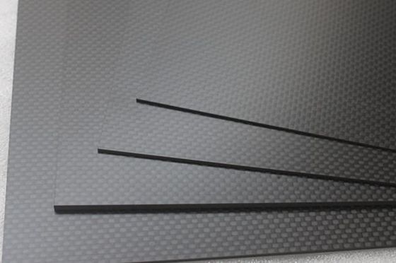 Vendas Quentes 500*1000mm 3K Plain Matte Carbon Fiber Board