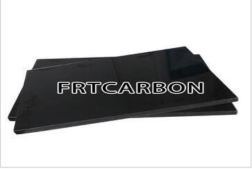 Folha de painel uniplaca de fibra de carbono sólida 1 mm