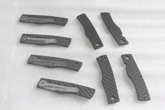 Serviço de Máquinas de Processamento CNC de Fibra de Carbono Partes de Mecânica CNC de Placas de Fibra de Carbono para Quadros de Copter/FPV