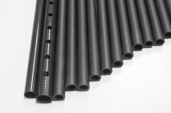 Pequena OD Redonda Tubos de fibra de carbono compostos 9mm 10mm 11mm 12mm 14mm 15mm 16mm