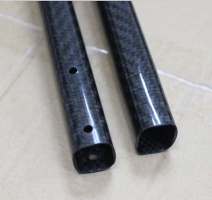 Tubo quadrado de fibra de carbono de 10 mm